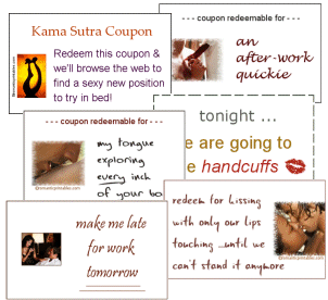 Printable Sexy Coupons